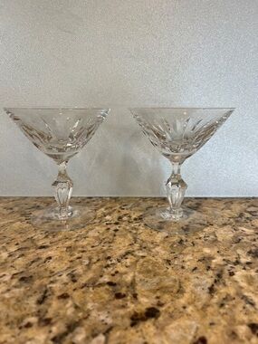 Tiffin Champagne Sherbet Glasses